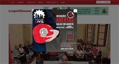 Desktop Screenshot of leopoldinense.com.br